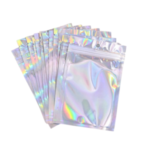 Bolsa flat holográfica - 10x15