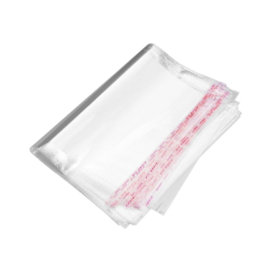 Bolsa transparente con adhesivo - 10 x 14