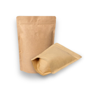 Bolsa con válvula kraft pouch